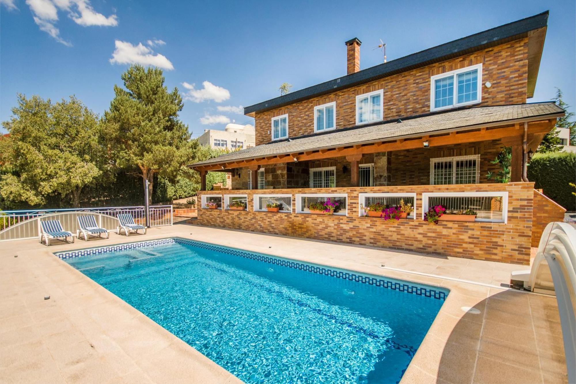 Villa El Jardin De Estrella Navacerrada Exterior foto